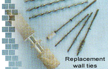 Replacement wall ties